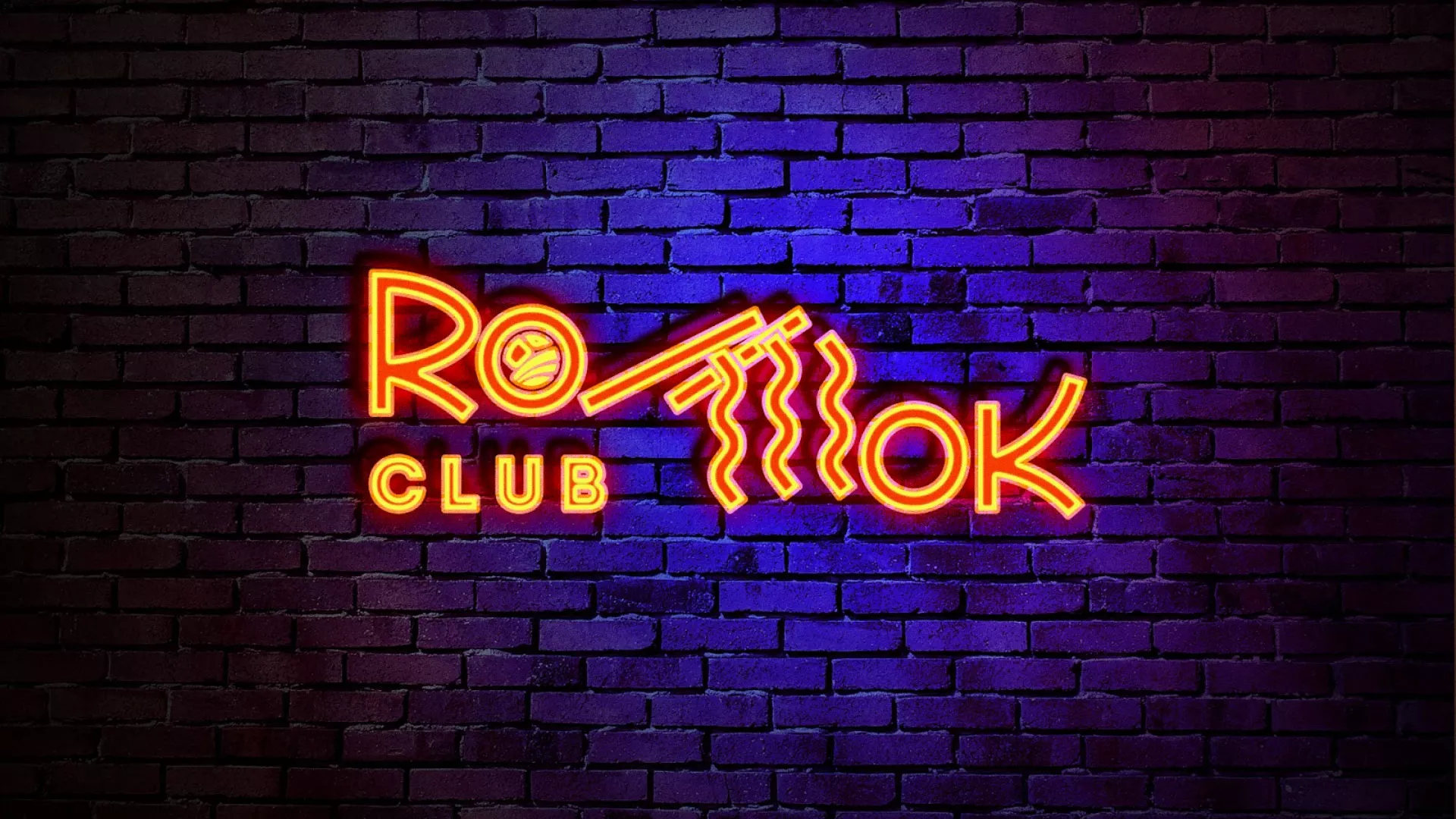 Разработка интерьерной вывески суши-бара «Roll Wok Club» в Лодейном Поле